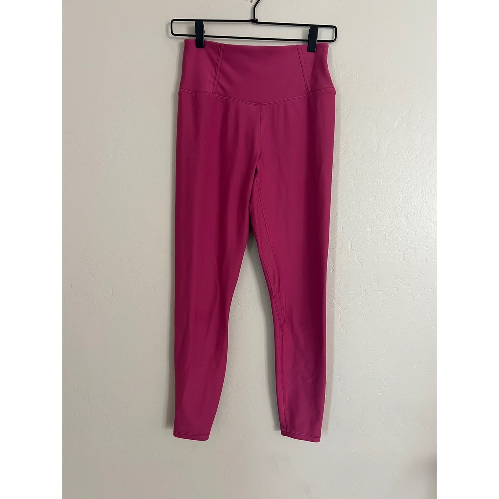 YPB Your Personal Best Women Berry Pink High Rise Activewear Leggings Size M